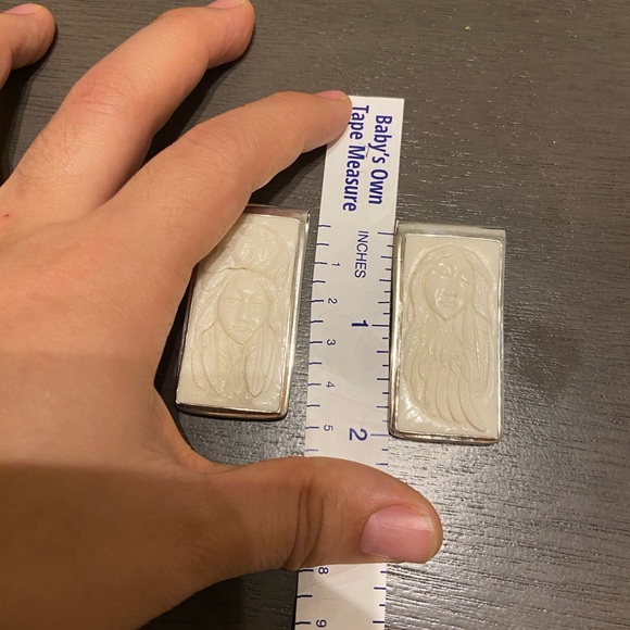 Native American Woman Money Clip - Picture 7 of 8